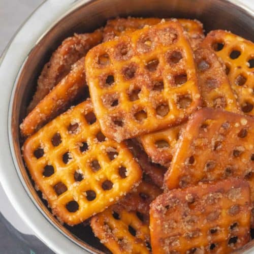 Cinnamon Sugar Pretzels - Happy Snackcidents