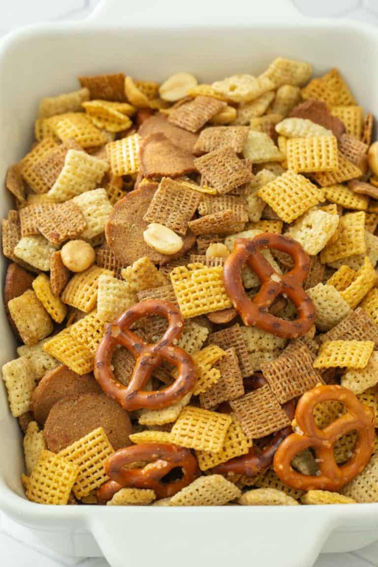 Homemade Chex Mix - Happy Snackcidents