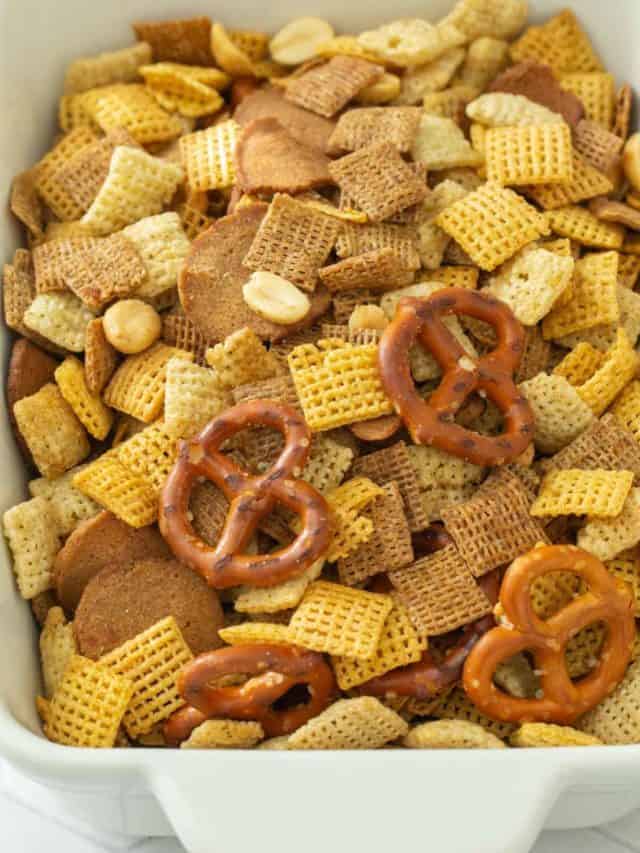 Classic Homemade Chex Mix