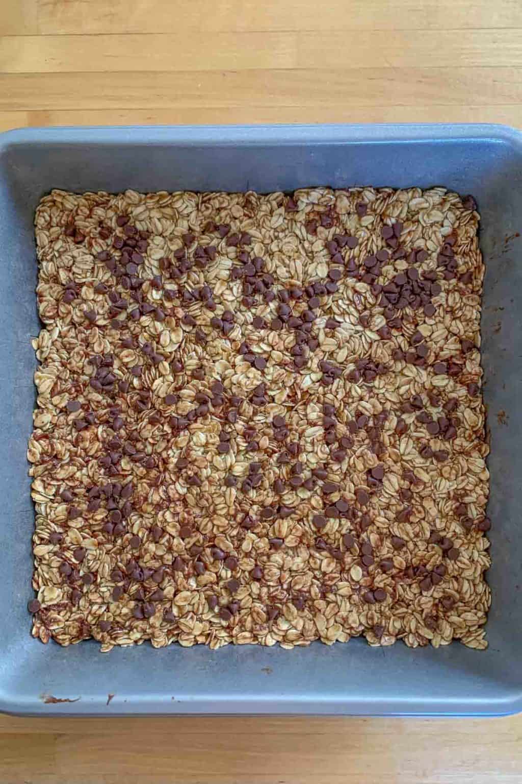 Chocolate Chip Granola Bars Happy Snackcidents